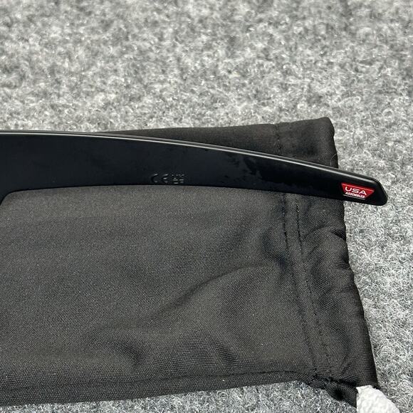 Oakley Gascan 009014 Matte Black Lens Athletic Sunglasses NEW! NWT! 324$ Retail! - Picture 8 of 10